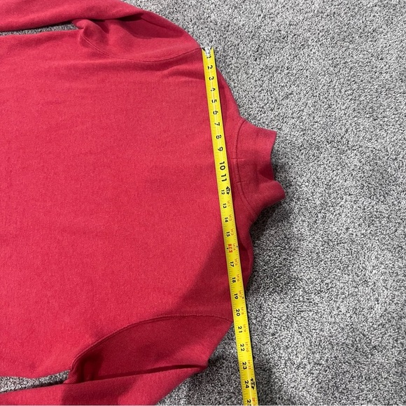 Polo Ralph Lauren Men’s Red Estate-Rib Quarter-Zip Pullover 100% Cotton Size XL - Picture 11 of 11